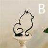 Hond Abstract Metalen Sculptuur Handgemaakt Decoratie